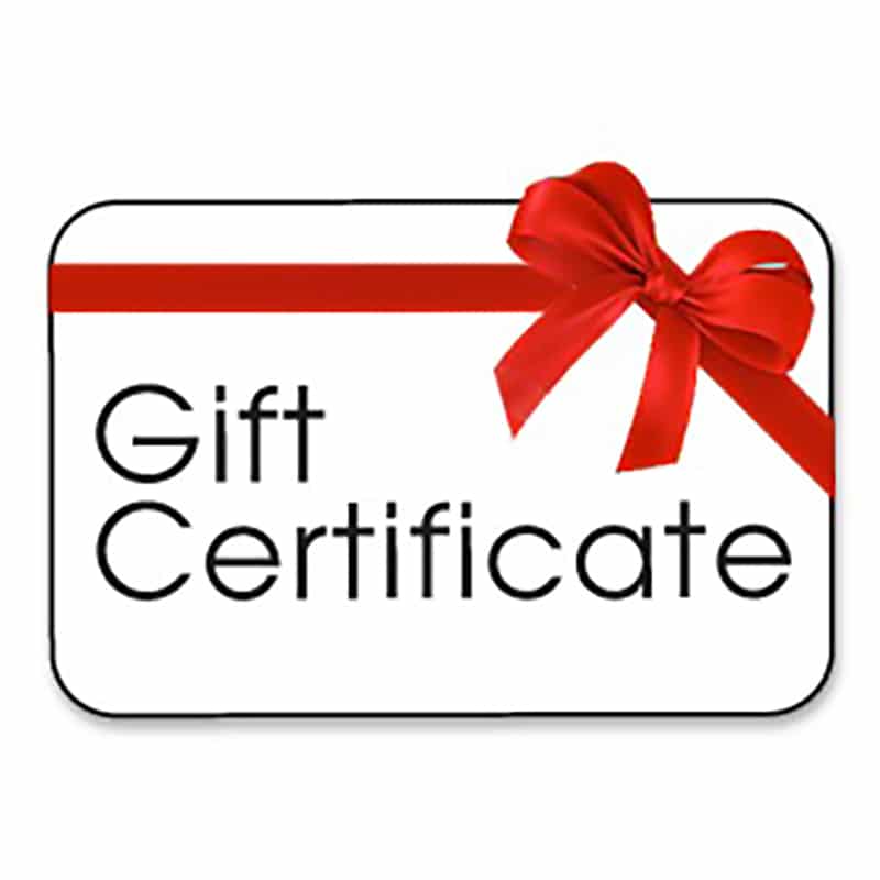 150$ Gift Certificate